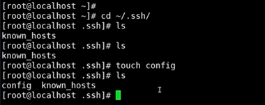 SSH config操作图1